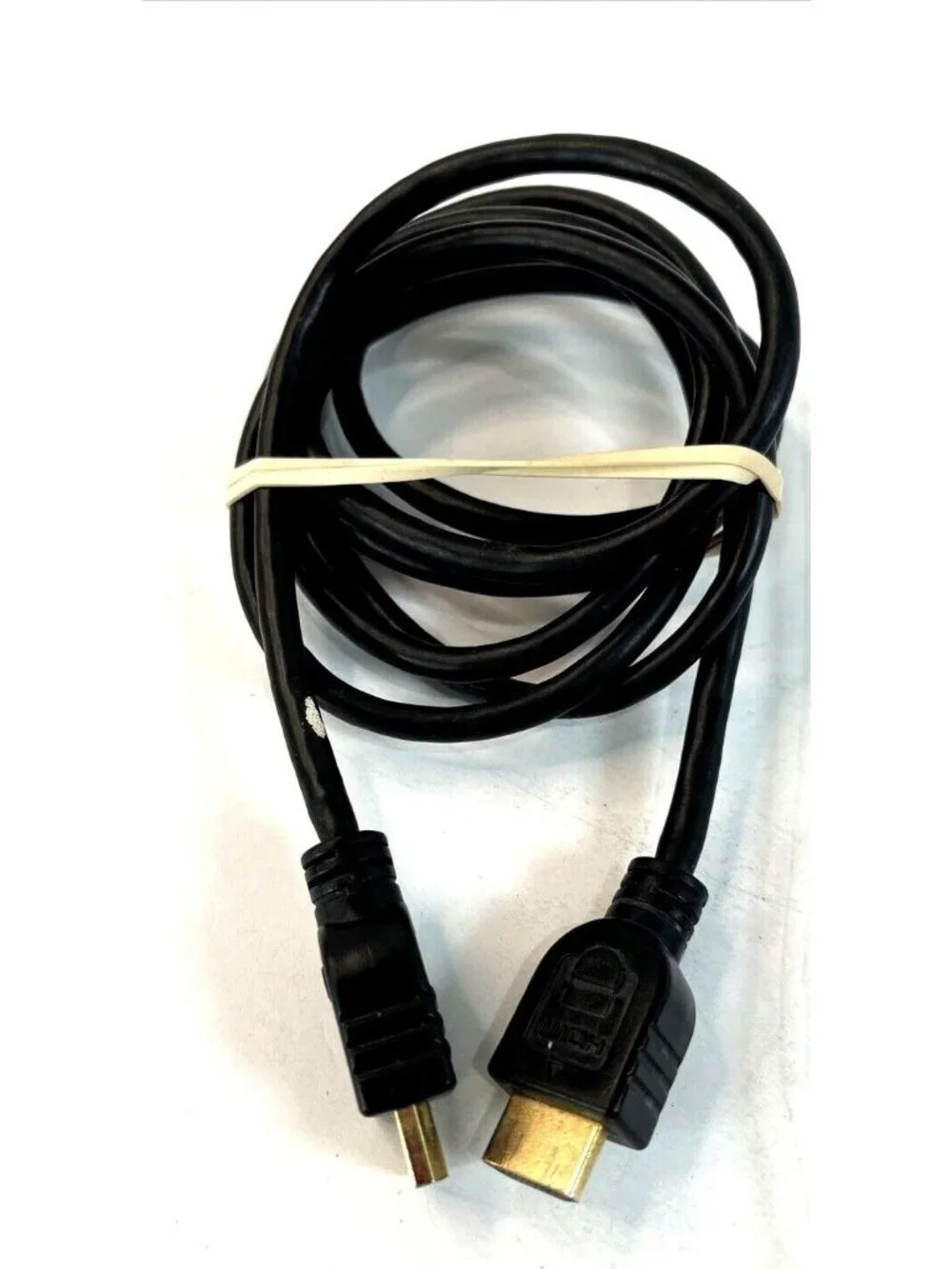 Black HDMI Cable 6 Ft Long For HD TV Monitors Gaming Consoles Audio/Video Device